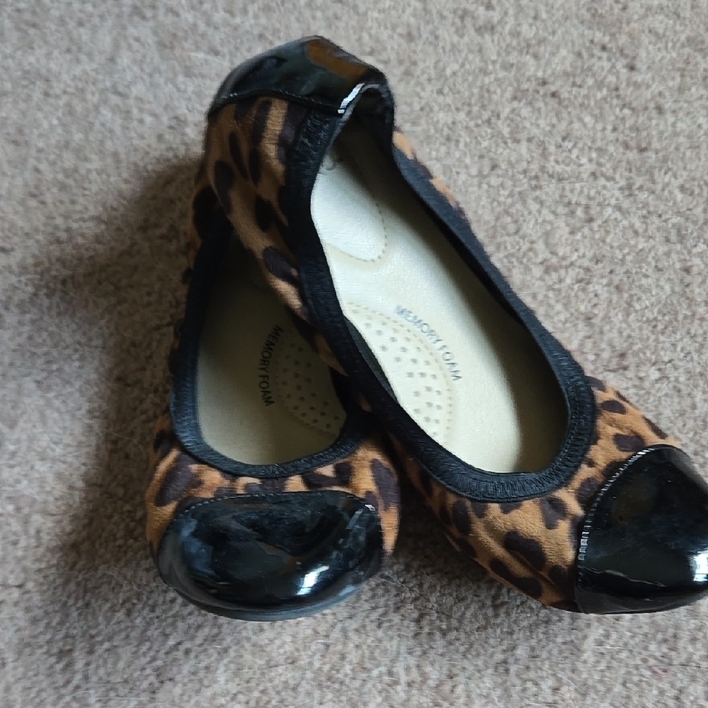 Leopard Print Ballet Flats